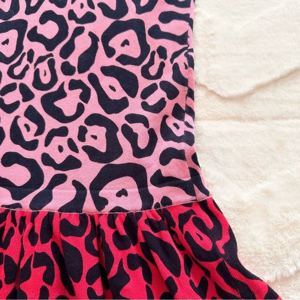 Heartstrings KC Parker Girls Sweater Dress Animal‎ Print Sz 10-12 Never Worn